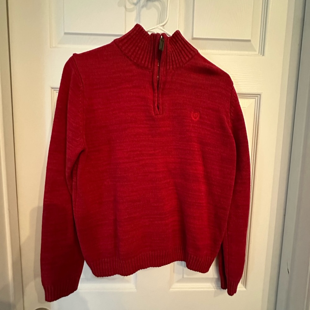 Chaps quarter zip pullover sweater